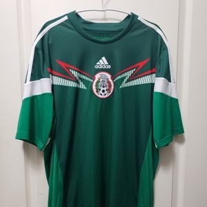 XL Official Adidas Soccer Football Mexico Shirt